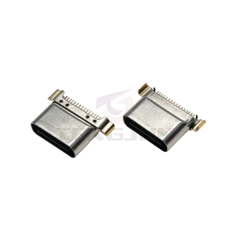 Type-C母座16pin 沉板1.58 两脚插板 X2232